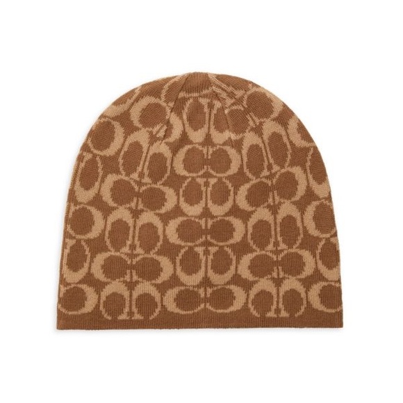 NWT COACH Logo Beanie - Picture 1 of 2